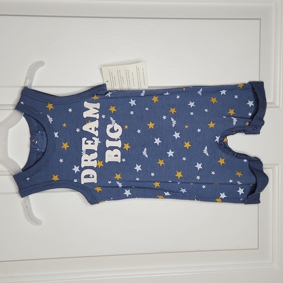 Junk Food Day Off Baby Wonder Woman Sleeveless One Piece Size 6M NWT - Picture 1 of 10